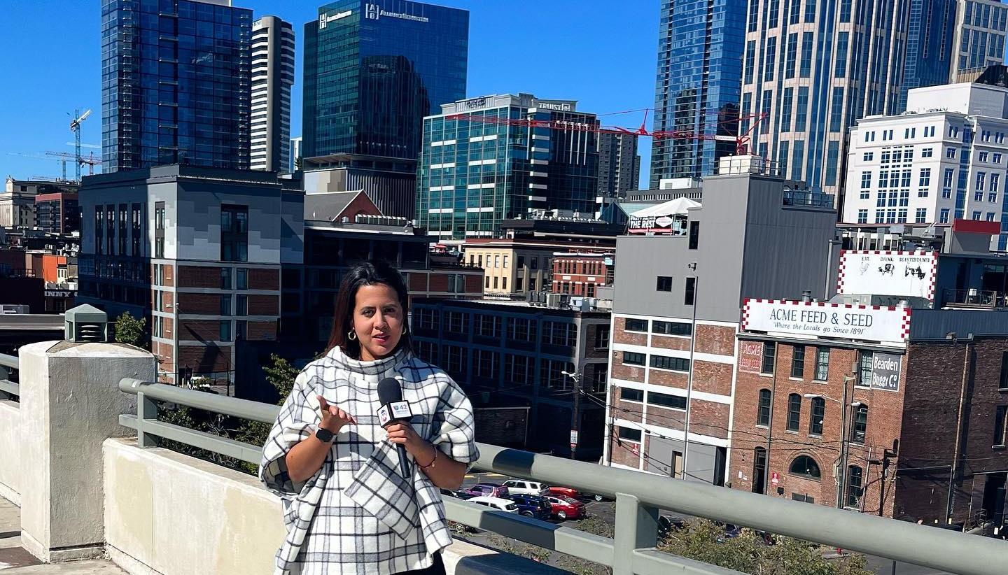 Estefany Rodríguez, la periodista barranquillera en Estados Unidos.  