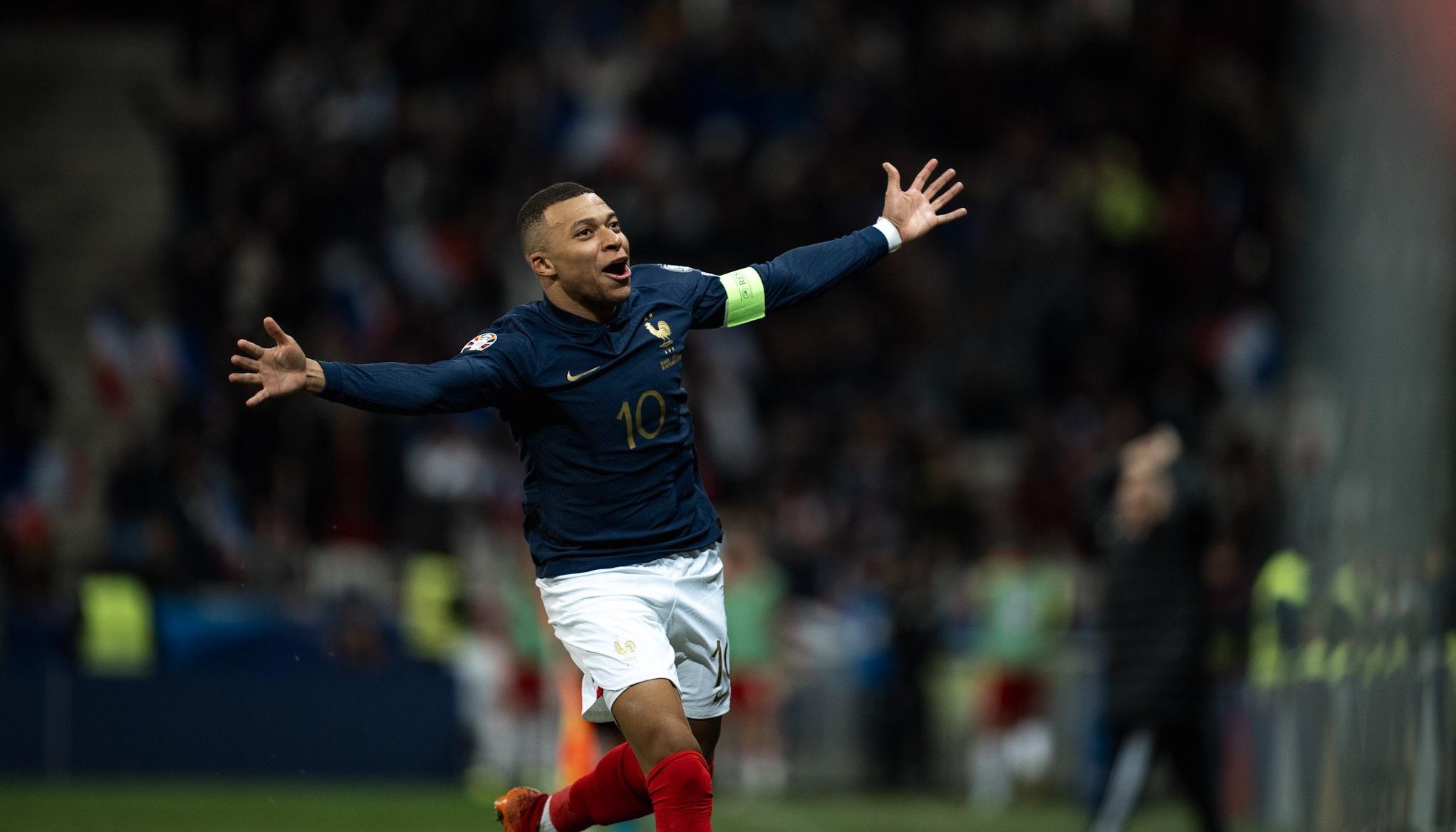 Kylian Mbappé, capitán de Francia.