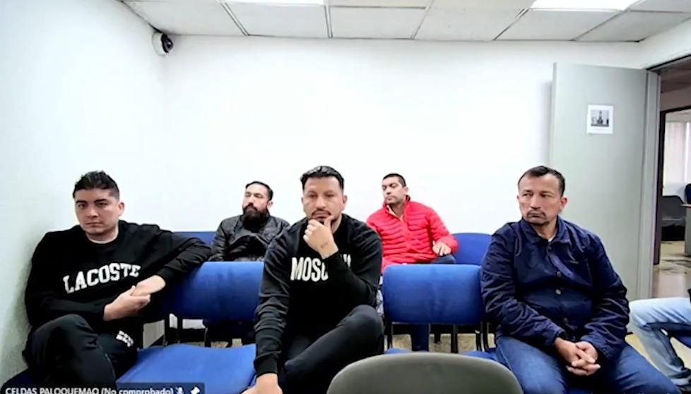 Freddy Camilo Gómez y 4 policías, en audiencia