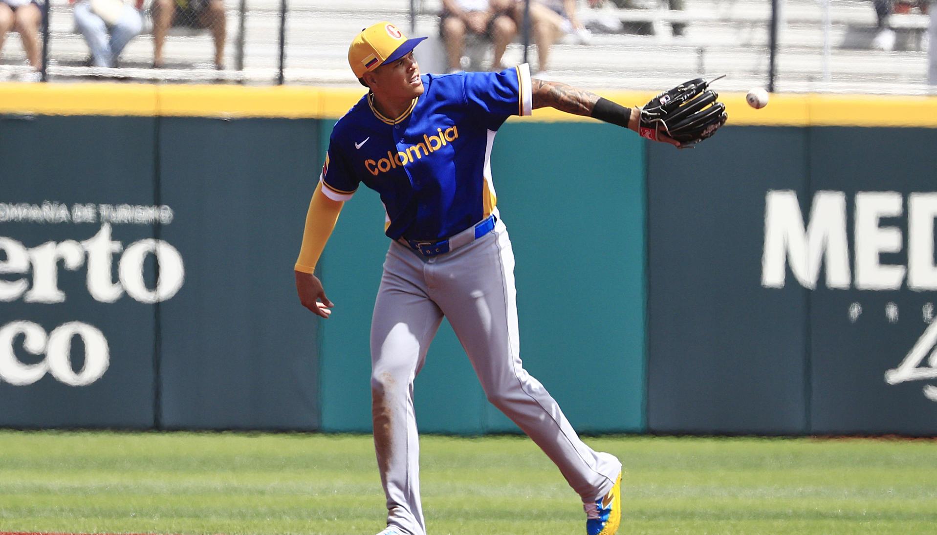 Giovanny Urshela, tercera base de Colombia.