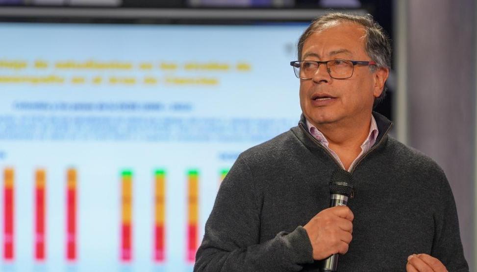 Gustavo Petro, Presidente de Colombia. 