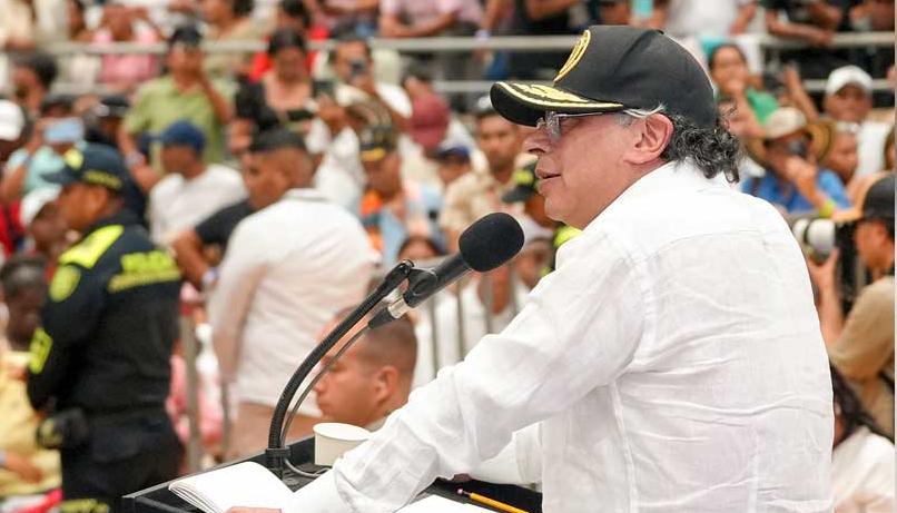 Presidente de Colombia, Gustavo Petro. 