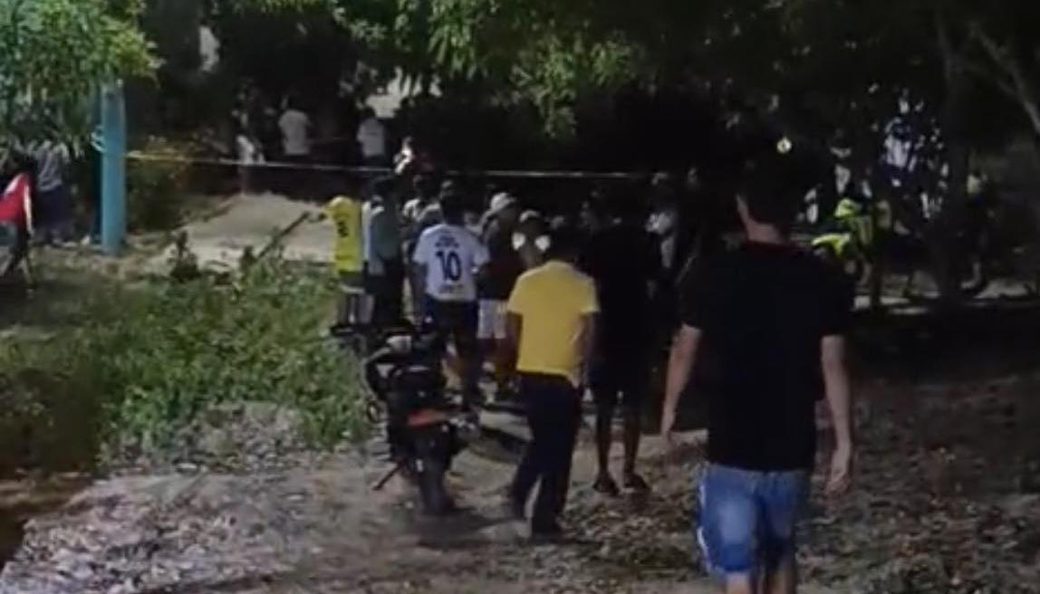 El homicidio ocurrió en una de las viviendas de este sector de Usiacurí. 