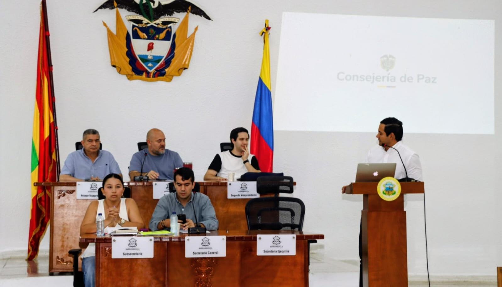Intervención de Camilo Pineda ante el Concejo