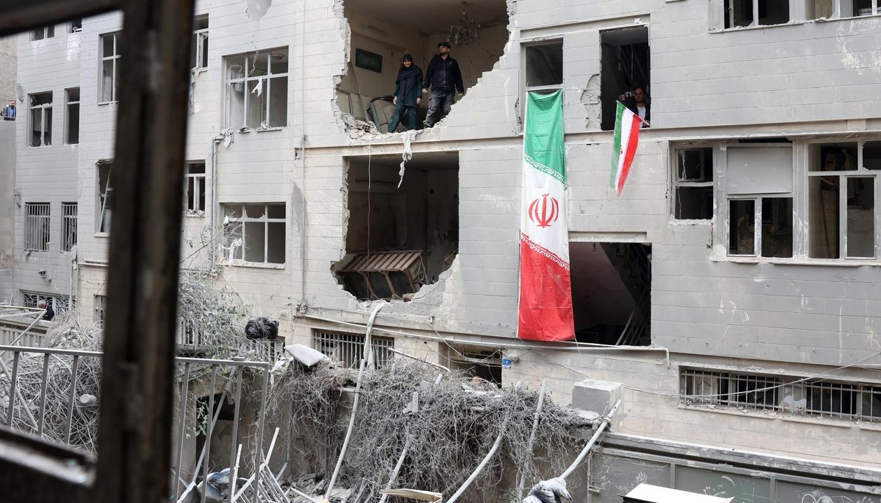 Los daños en Irán.