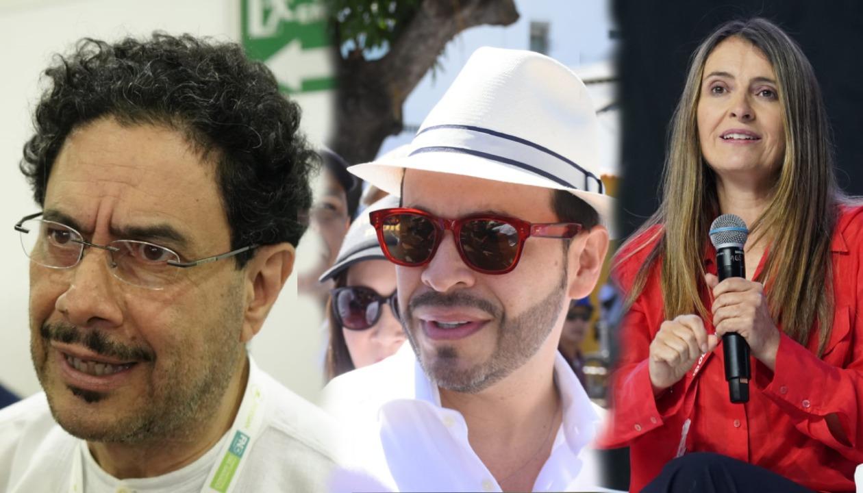 Iván Cepeda, Abelardo De La Espriella y Paloma Valencia