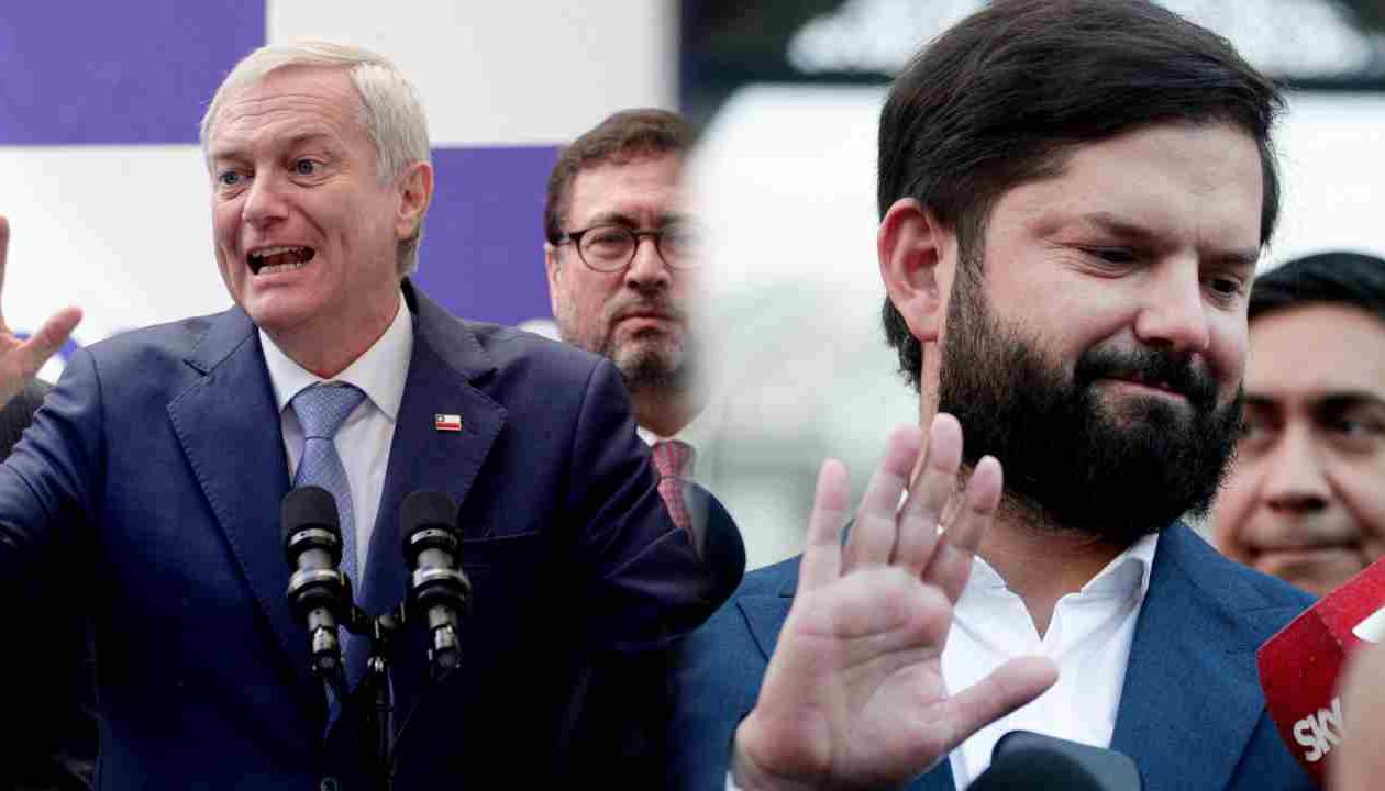 José Antonio Kast y Gabriel Boric.