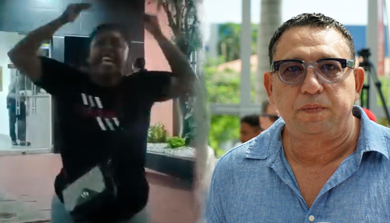 Airado reclamo de mujeres a quienes Laureano Acuña.