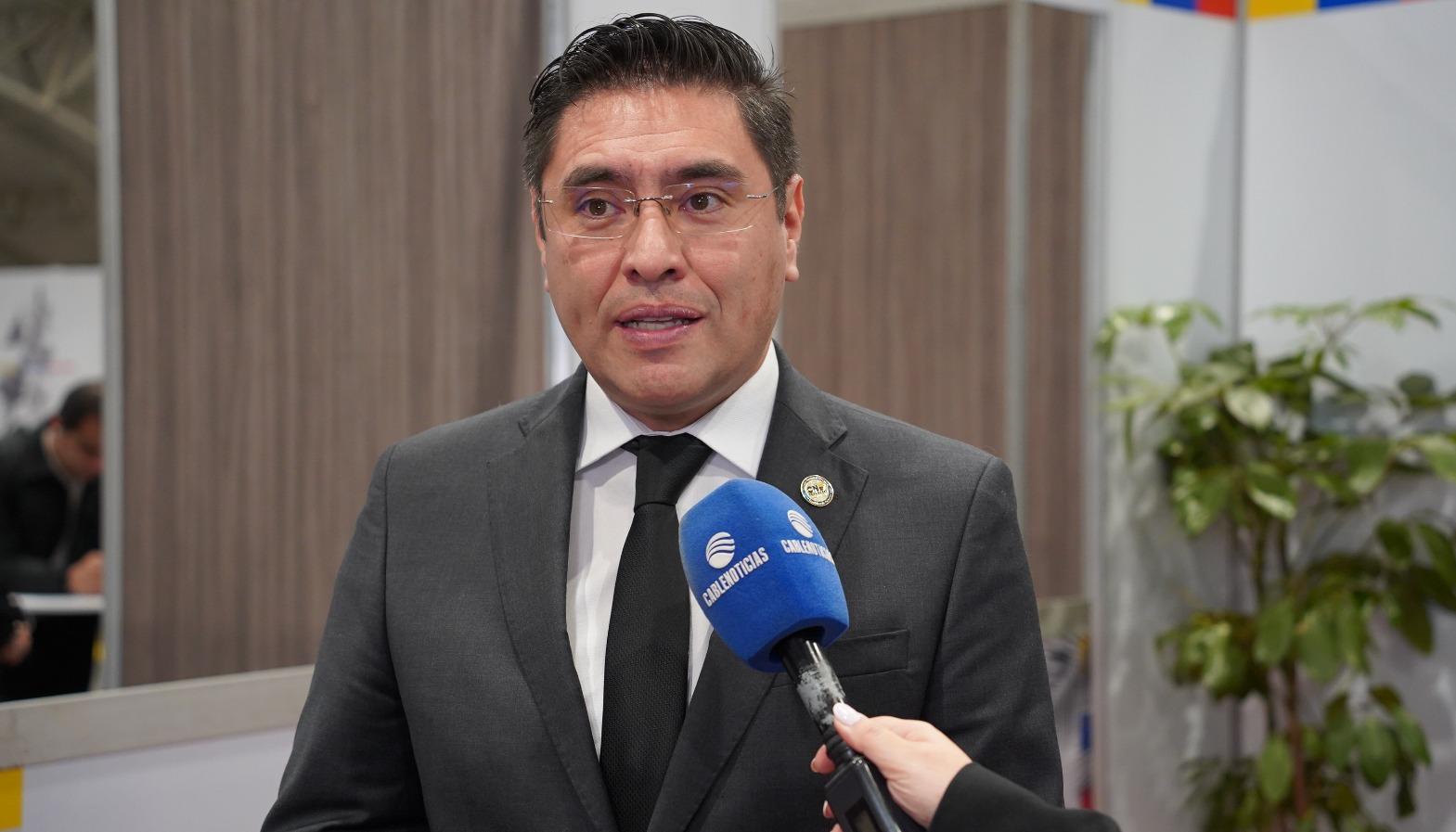 Magistrado Cristian Quiroz, presidente del CNE.