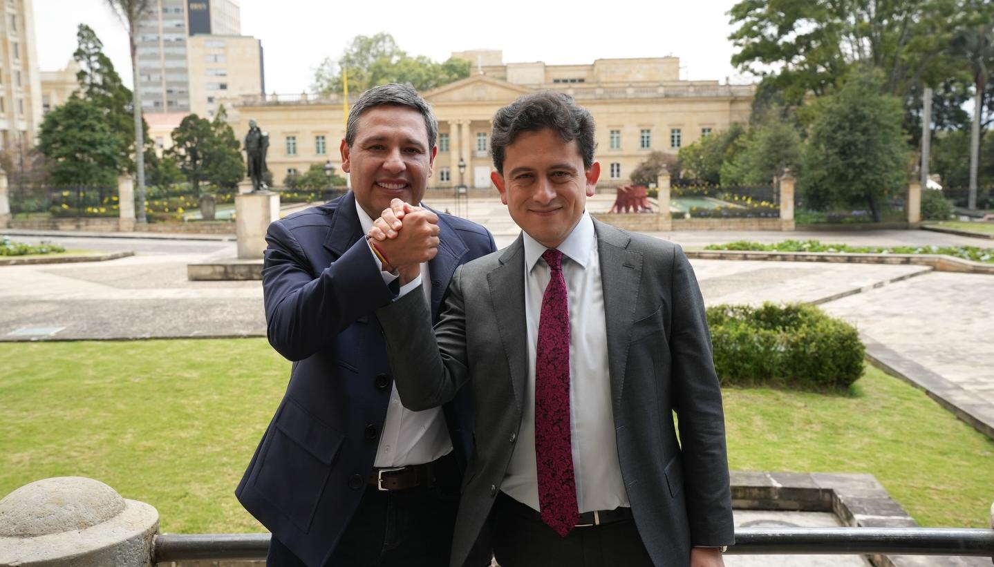 Mauricio Lizcano y Luis Carlos Reyes