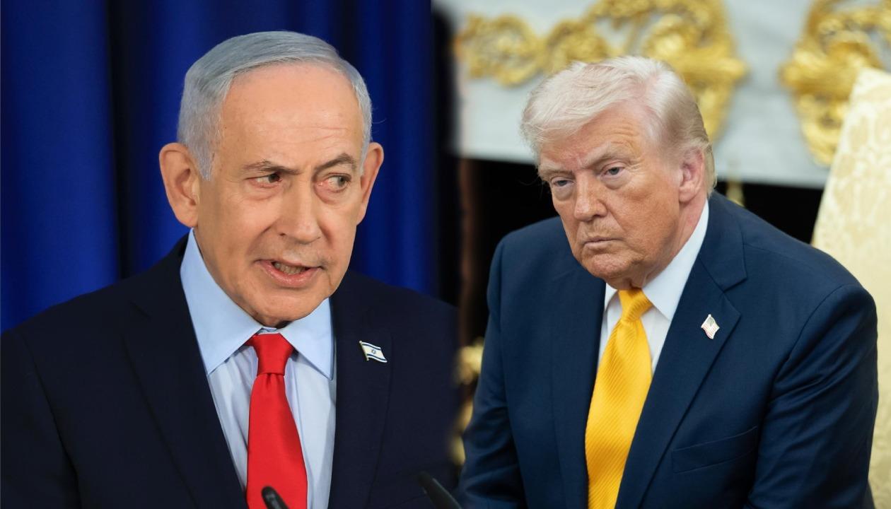 Benjamín Netanyahu y Donald Trump.