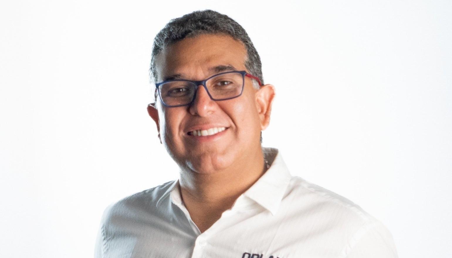 El candidato Orlando De La Hoz.