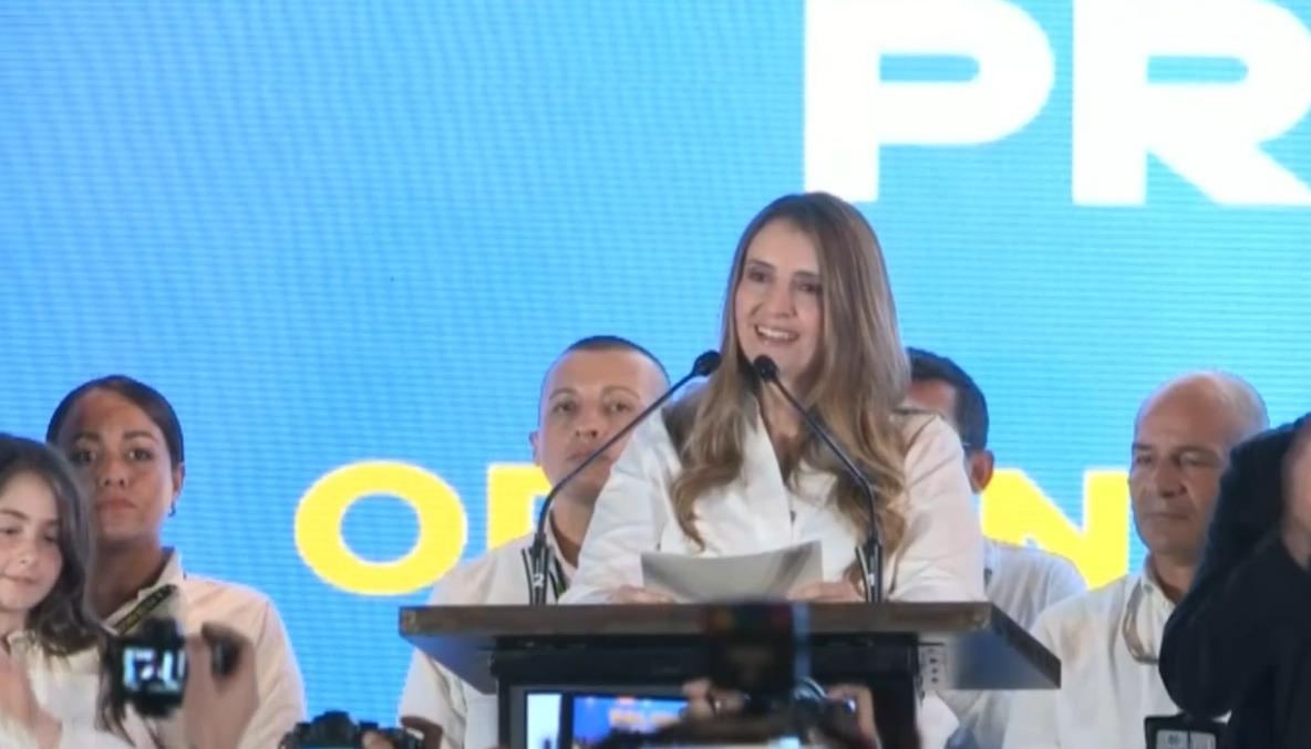 La candidata Paloma Valencia.