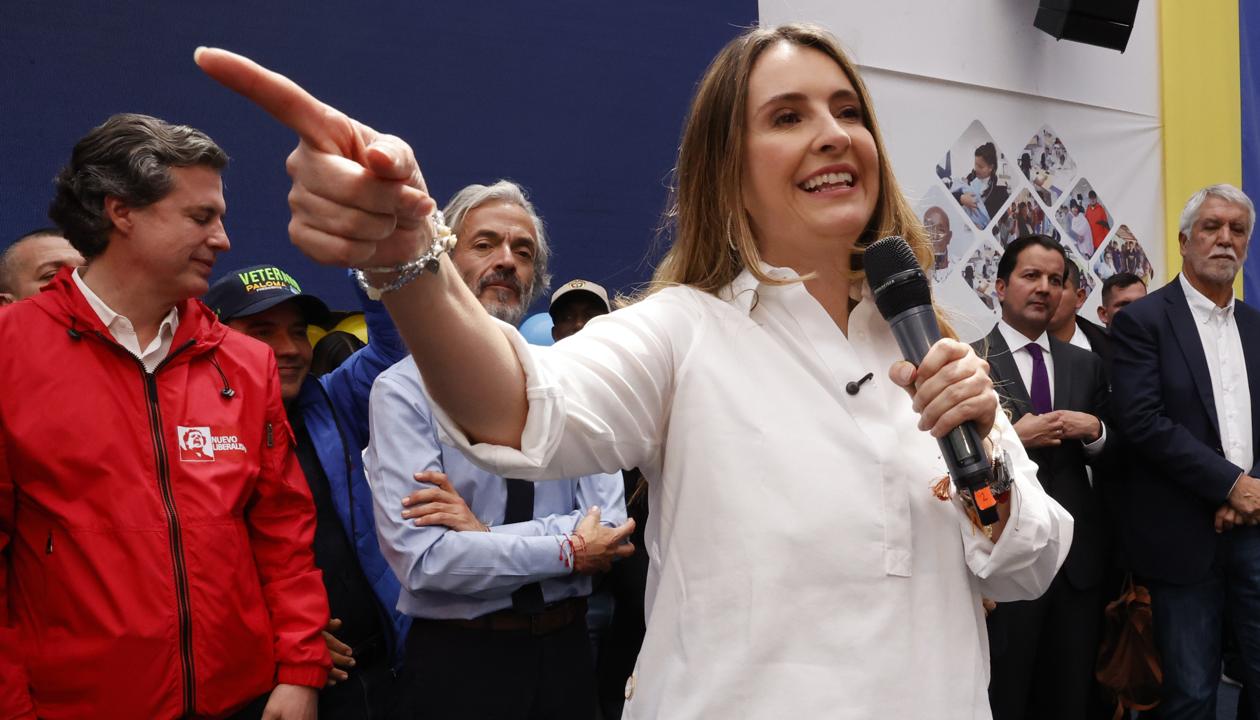 La candidata Paloma Valencia.