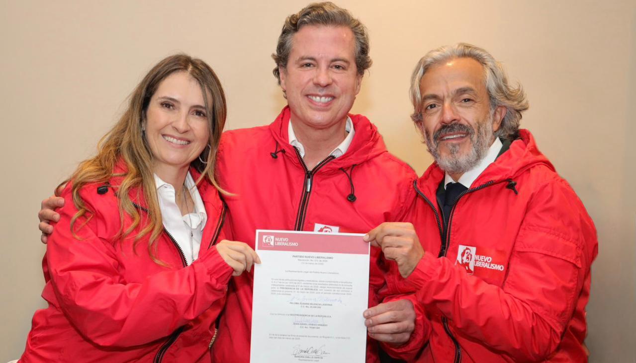 Paloma Valencia, Juan Manuel Galán y Juan Daniel Oviedo.