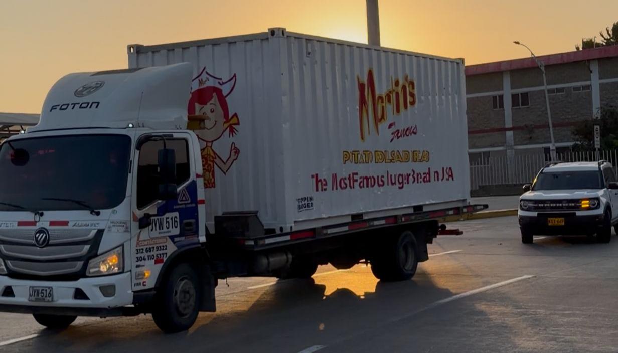 Camión de Martin’s Potato Rolls.