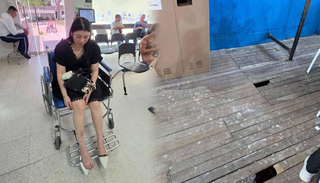 Andrea Lamadrid fue la mujer afectada. 