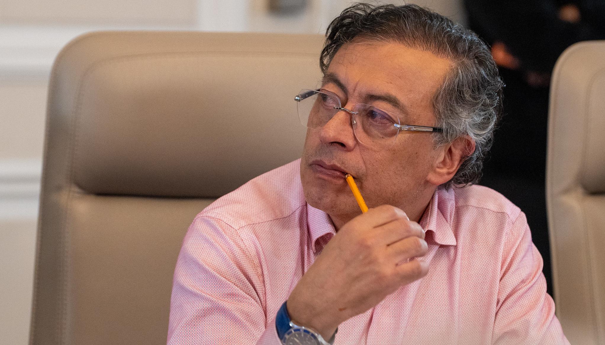 El Presidente de Colombia, Gustavo Petro.