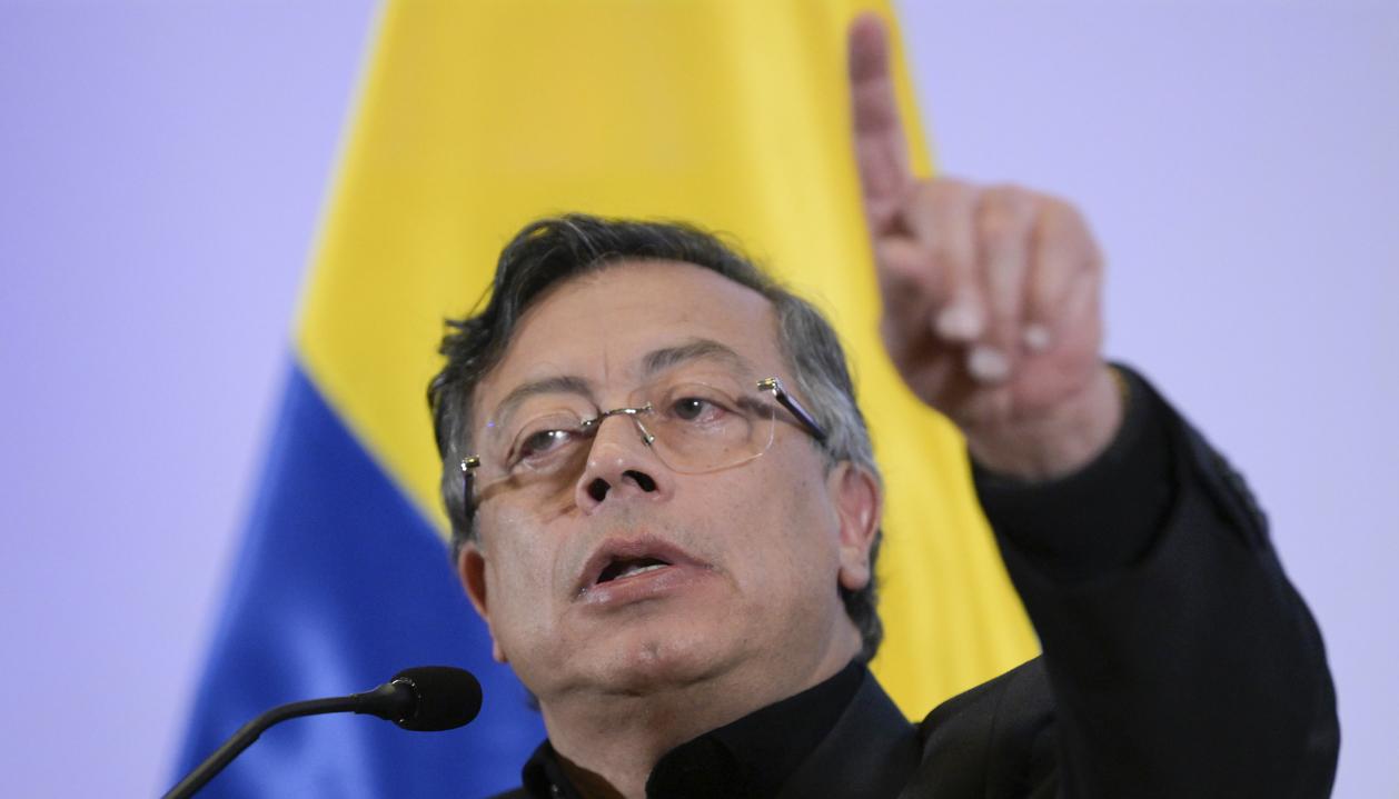 El Presidente de Colombia, Gustavo Petro.
