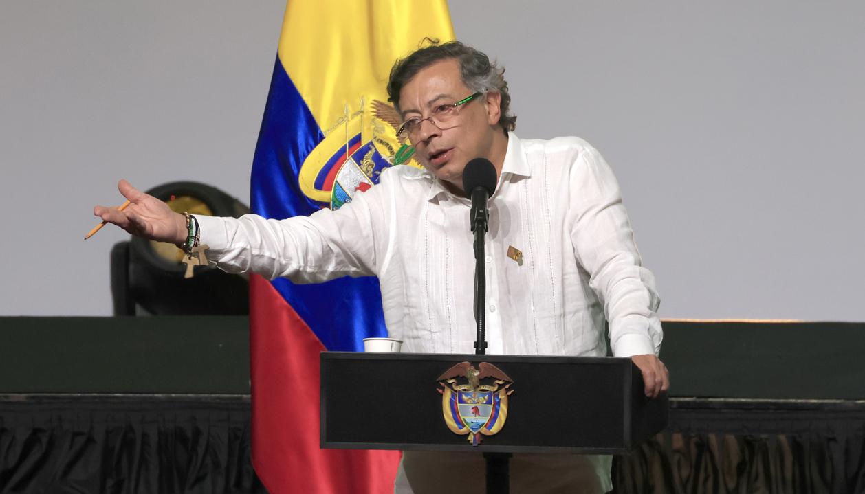 El Presidente Gustavo Petro.