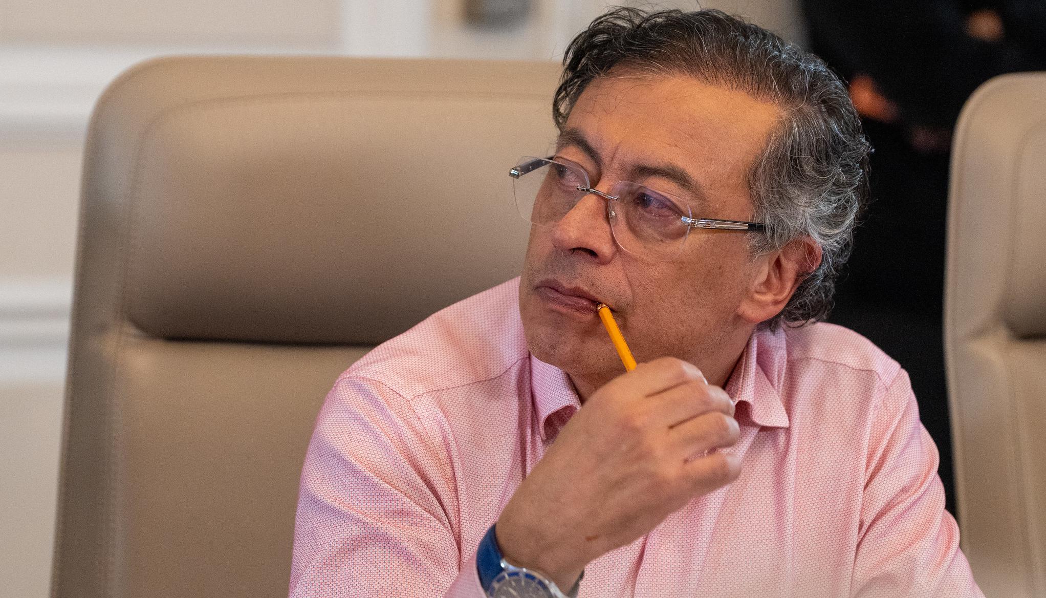 El Presidente Gustavo Petro.