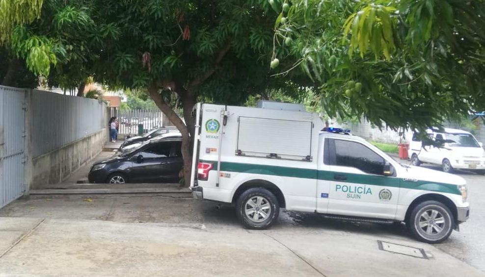 Sijin de la Policía en Medicina Legal. 