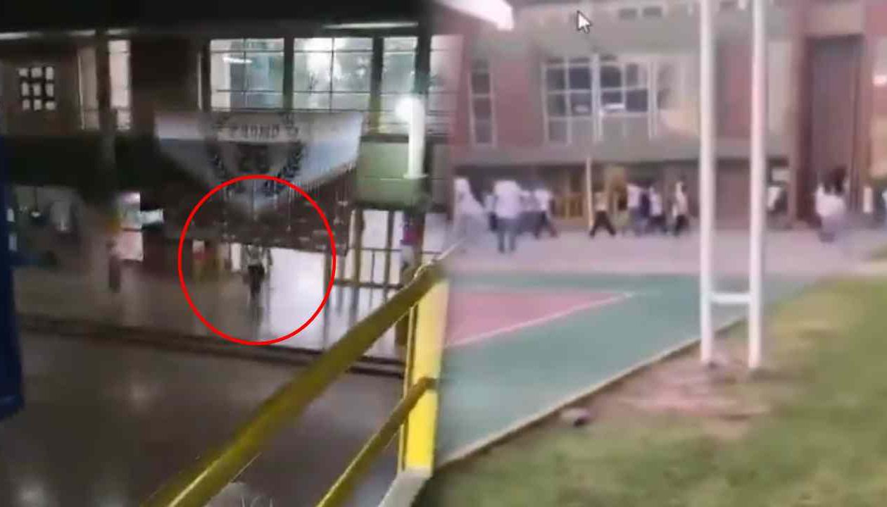 Colegio donde el joven asesinó a un compañero.