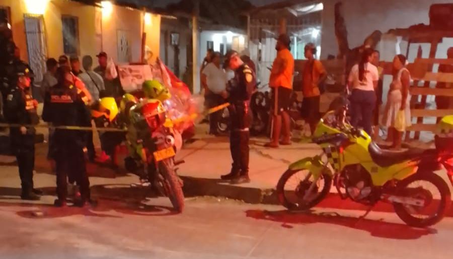 Lugar donde ocurrió la masacre. 