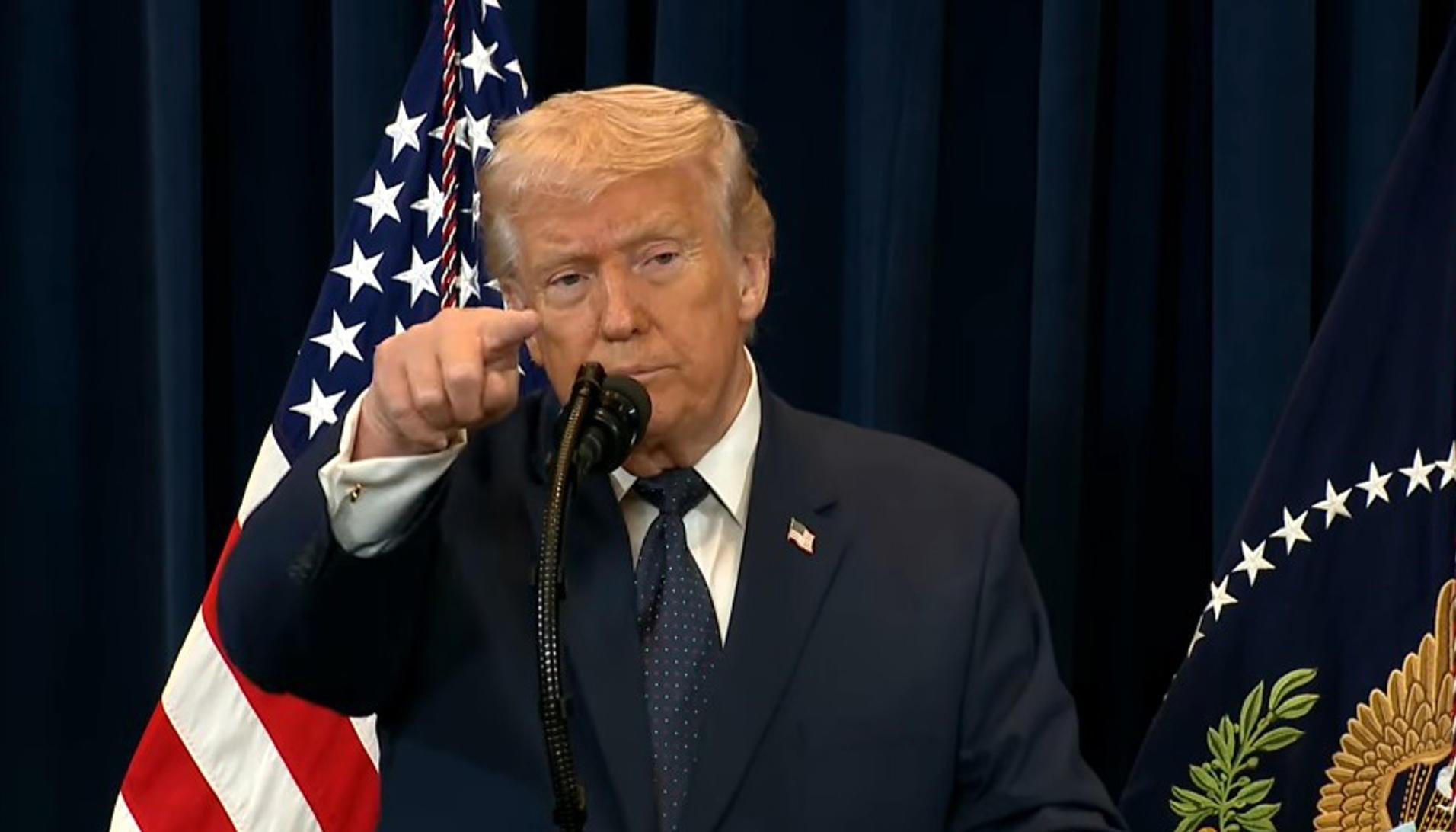 Donald Trump, Presidente de Estados Unidos. 