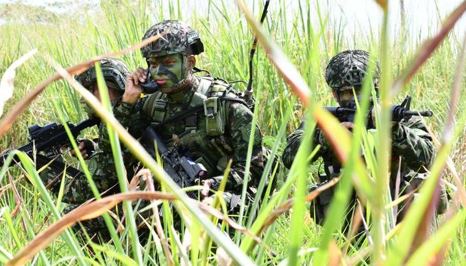 Tropas de la Brigada 18 del Ejército Nacional. 