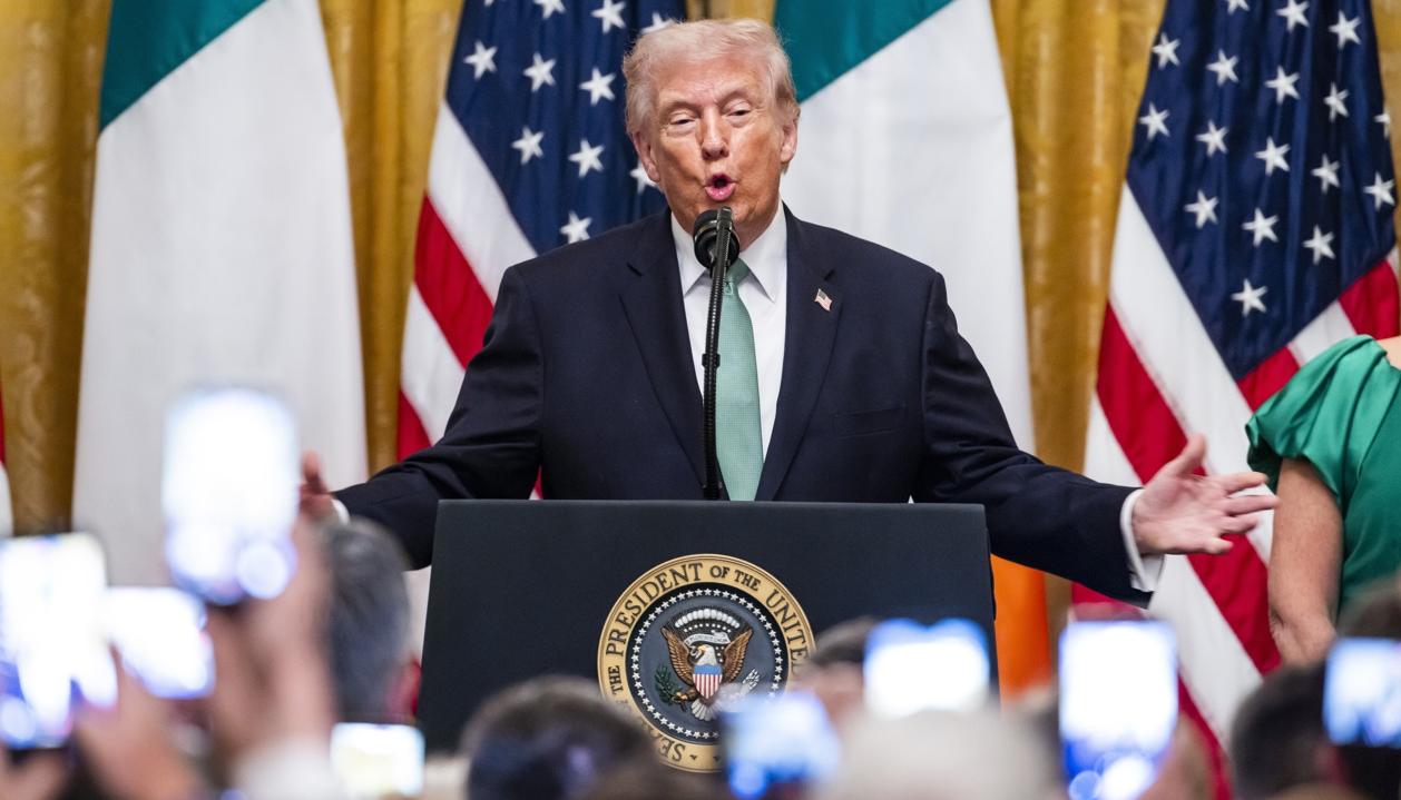 El presidente de Estados Unidos, Donald Trump.