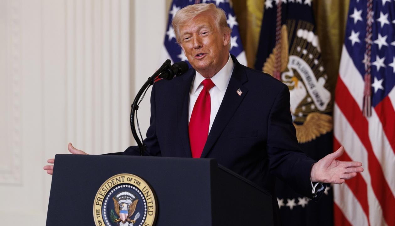 El presidente de Estados Unidos, Donald Trump.