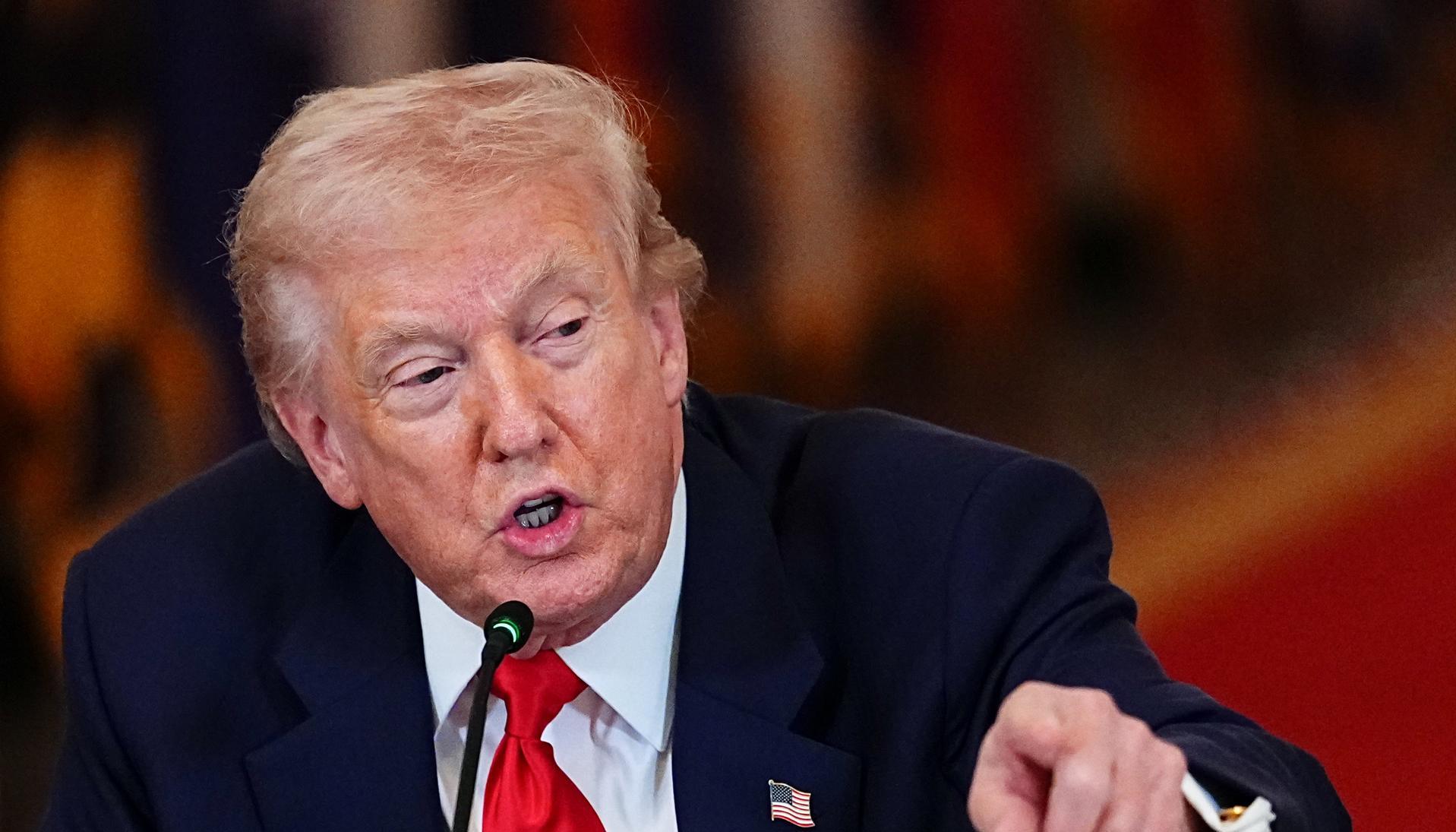 Donald Trump, presidente de Estados Unidos.