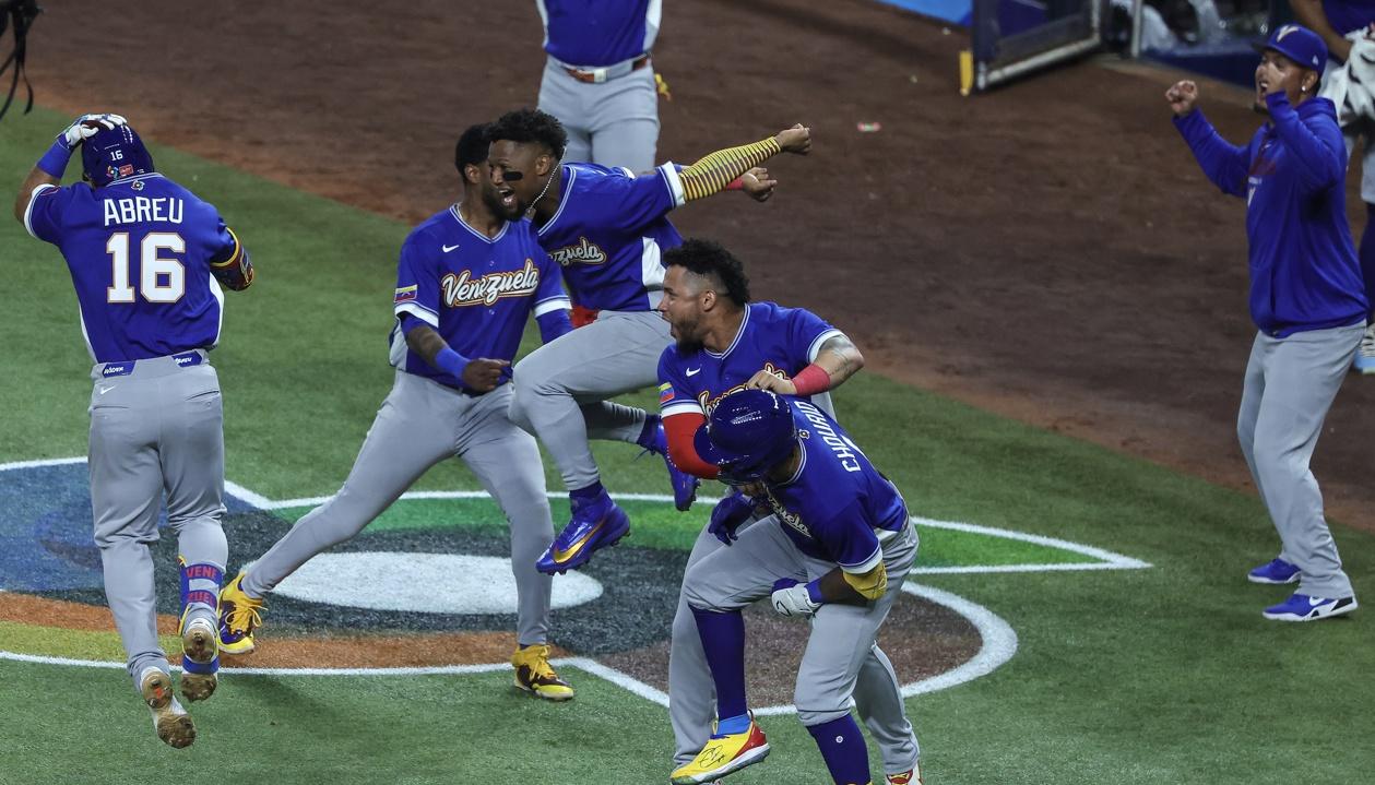 La celebración de Venezuela.