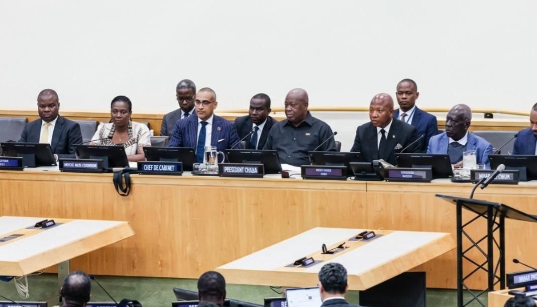 Momentos previos a la votación en la ONU.