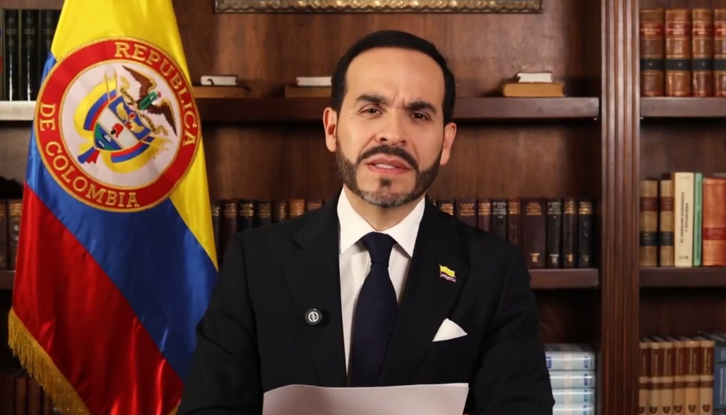 Abelardo De la Espriella, candidato presidencial. 