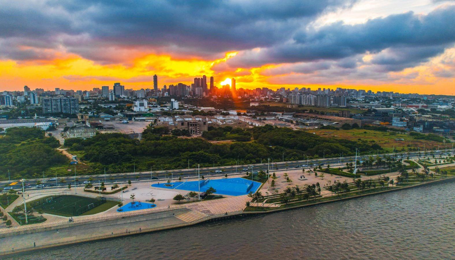 Panorámica de Barranquilla. 