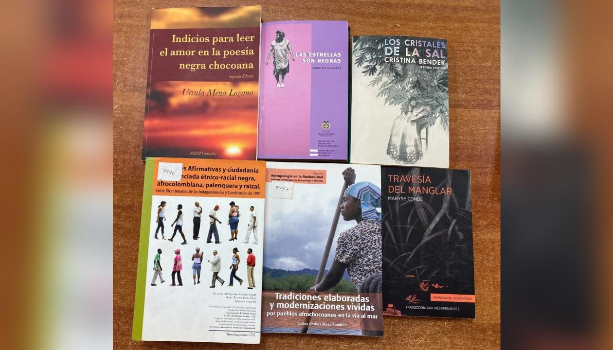 Algunos libros que serán explorados.