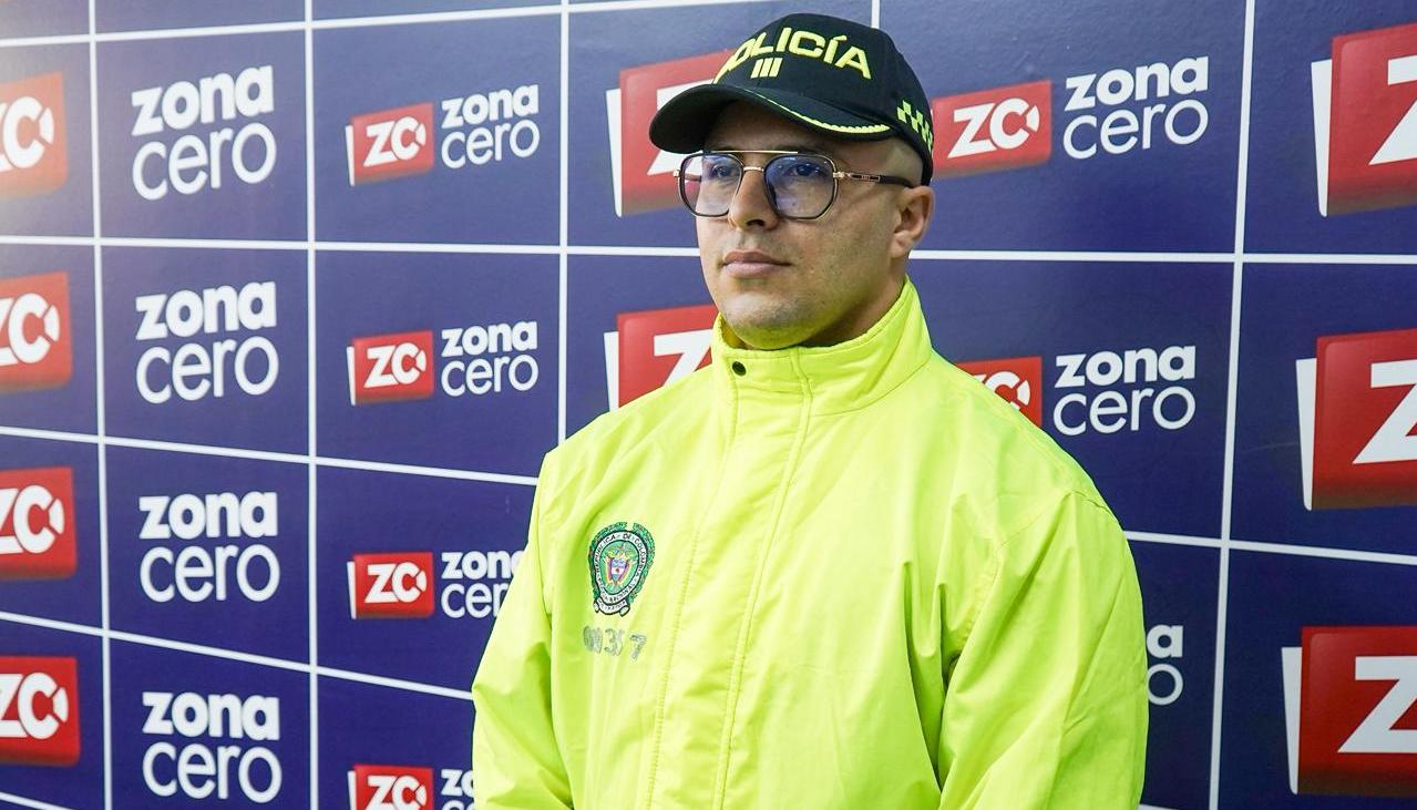 capitán Manuel Otálvaro, subcomandante del Gaula de la Policía Metropolitana de Barranquilla.