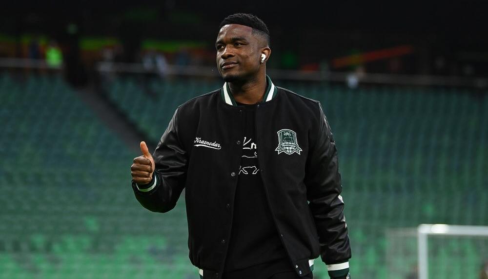 Jhon Córdoba, delantero colombiano del Krasnodar de Rusia.