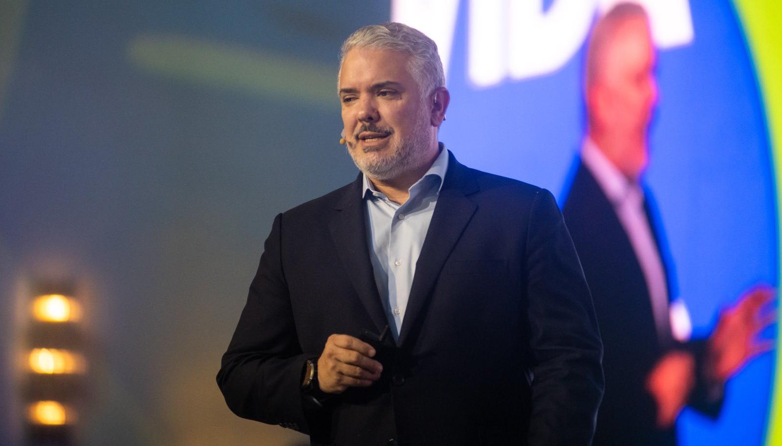 Iván Duque, expresidente de Colombia. 