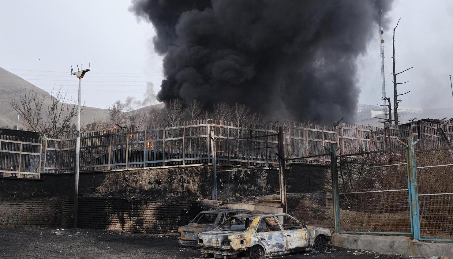 Destrucción en Irán tras los ataques de Estados Unidos e Israel.