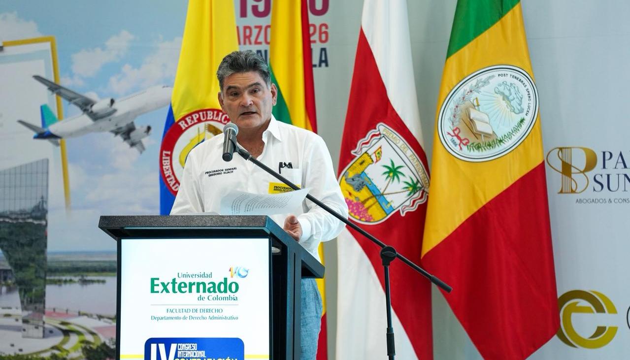 Gregorio Eljach, Procurador General de la Nación.