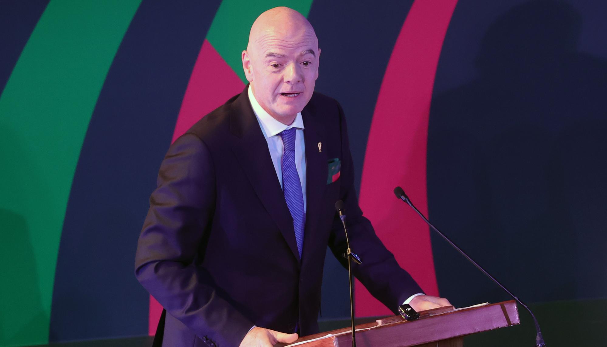 Gianni Infantino, presidente de la Fifa.