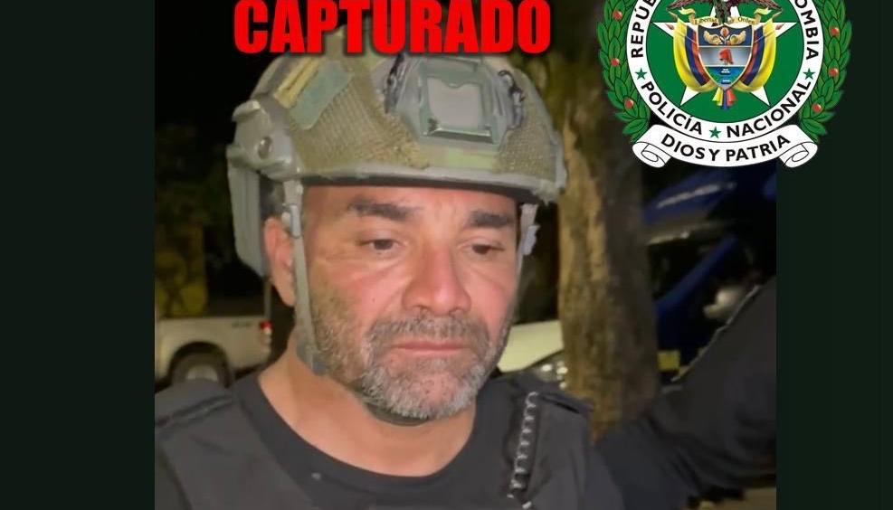 Juan Gabriel Vera Fernández, alías ‘La Jota’, capturado por la Policía.