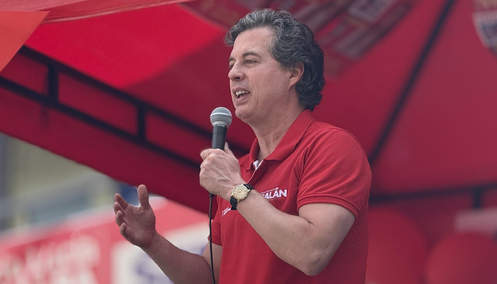 Juan Manuel Galán, precandidato presidencial por Nuevo Liberalismo.