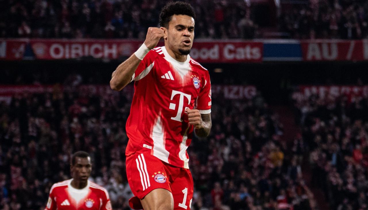 Luis Díaz llegó al Bayern Múnich en el verano pasado procedente del Liverpool.