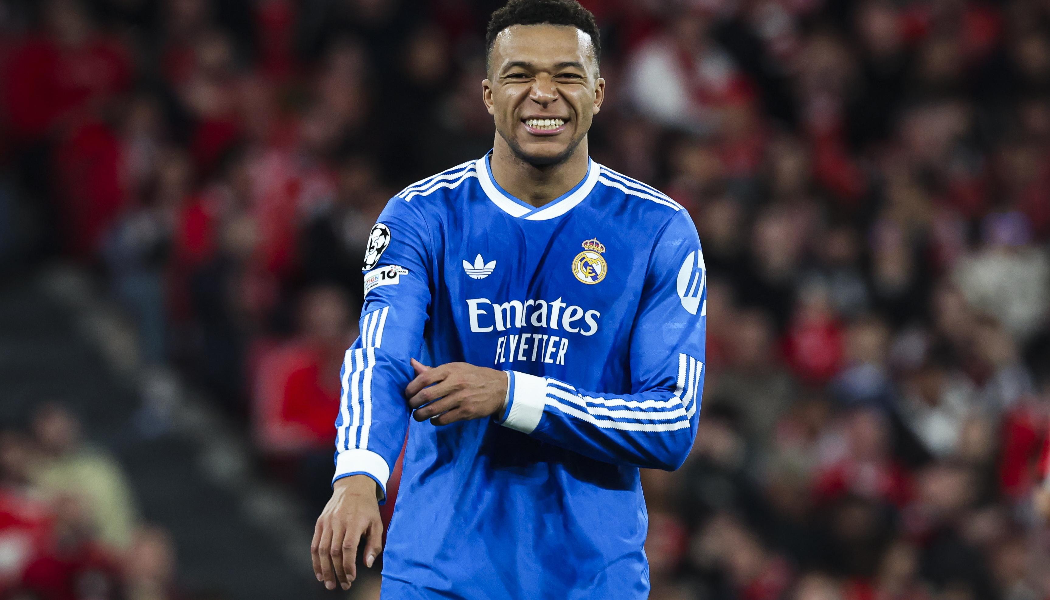 Kylian Mbappé, delantero francés del Real Madrid.