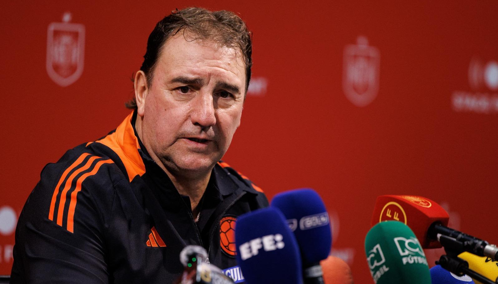 Néstor Lorenzo, director técnico de la Selección Colombia. 