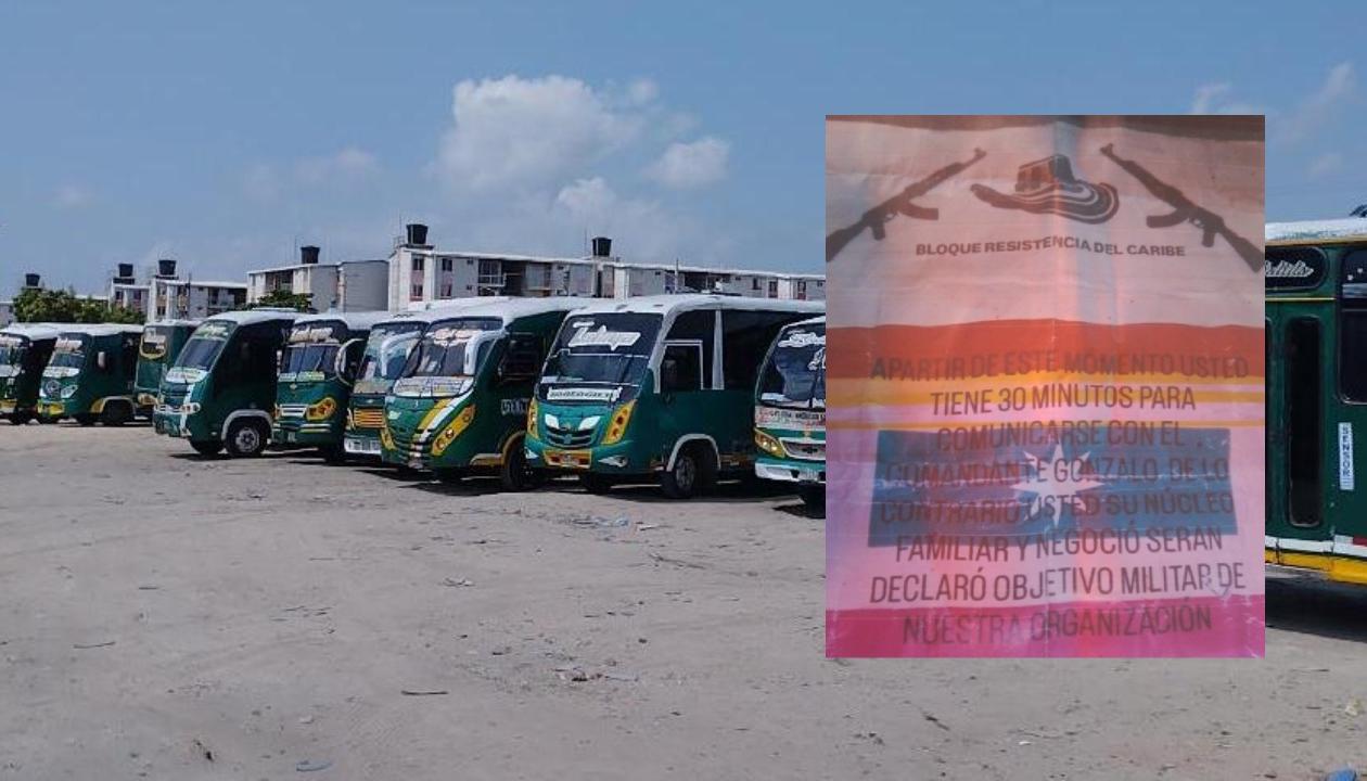 Nevada Lolaya / Panfleto amenazante. 